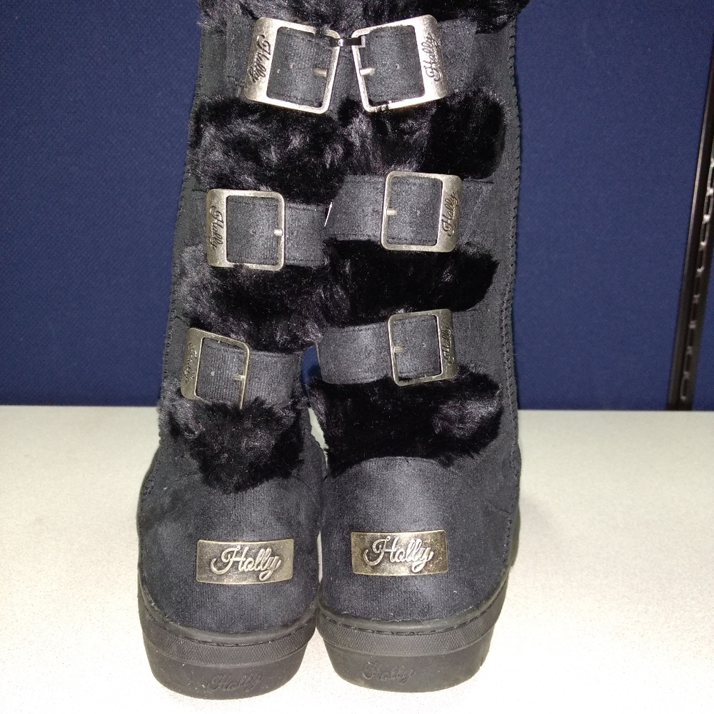 Triple Bow Fully Lined Holly Boots Waterproof